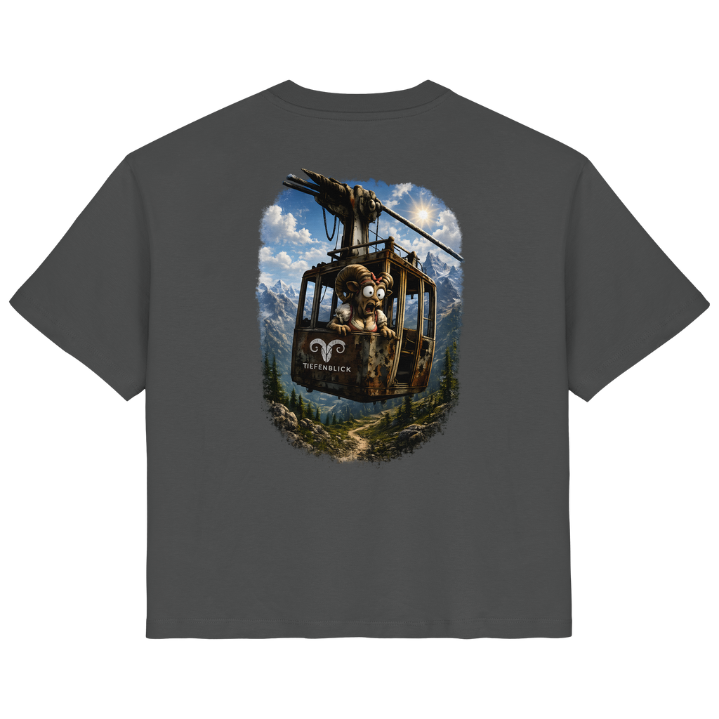 Tiefenblick Gondel Adrenalin Fun - Ladies Organic Shirt