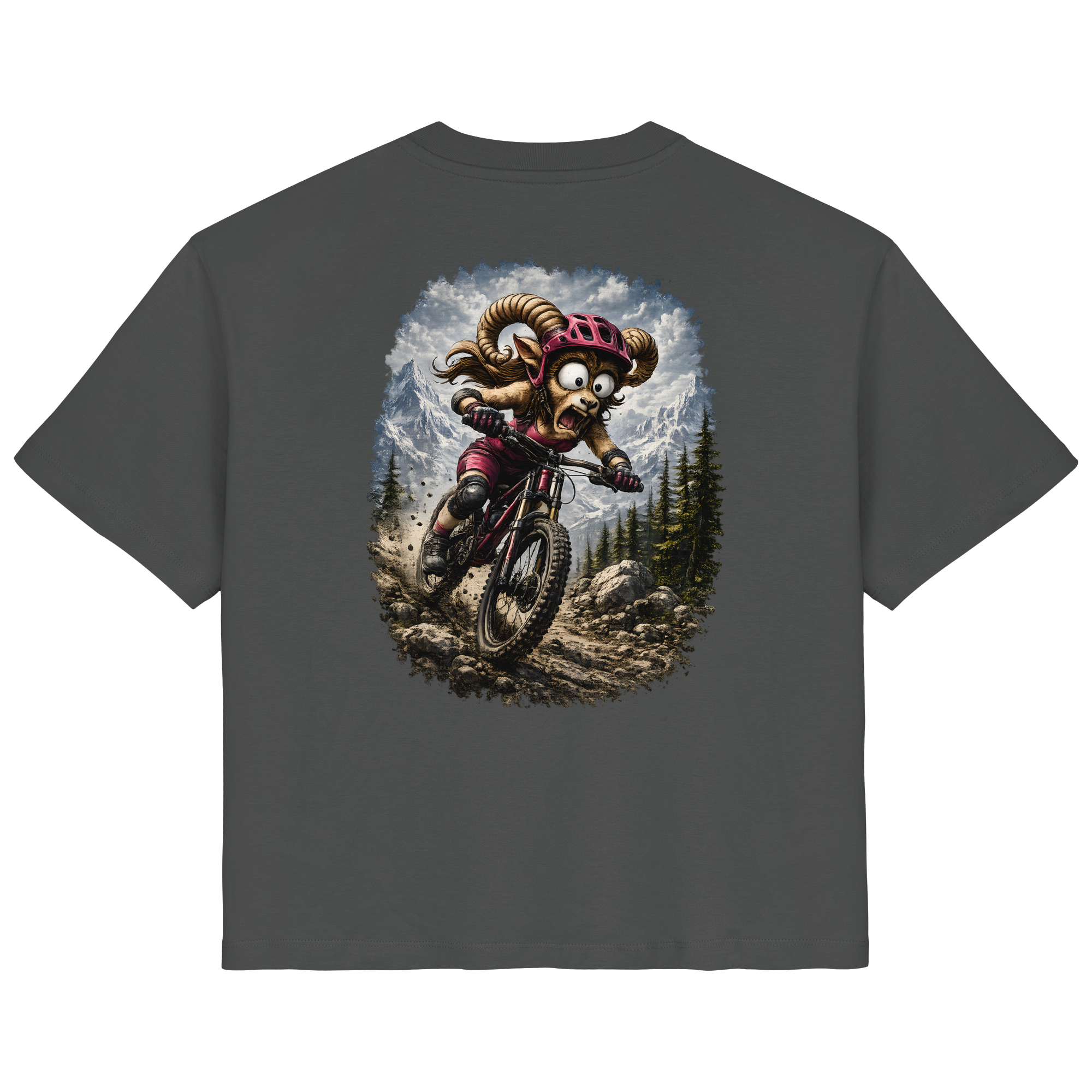 Tiefenblick Downhill - Ladies Organic Shirt