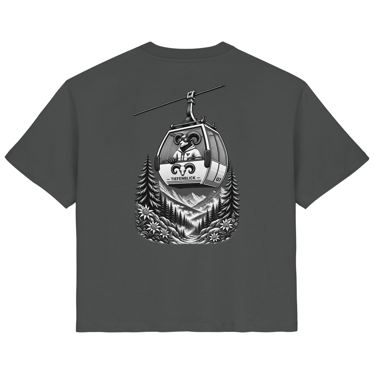 Tiefenblick Gondel Fun  - Ladies Organic Shirt