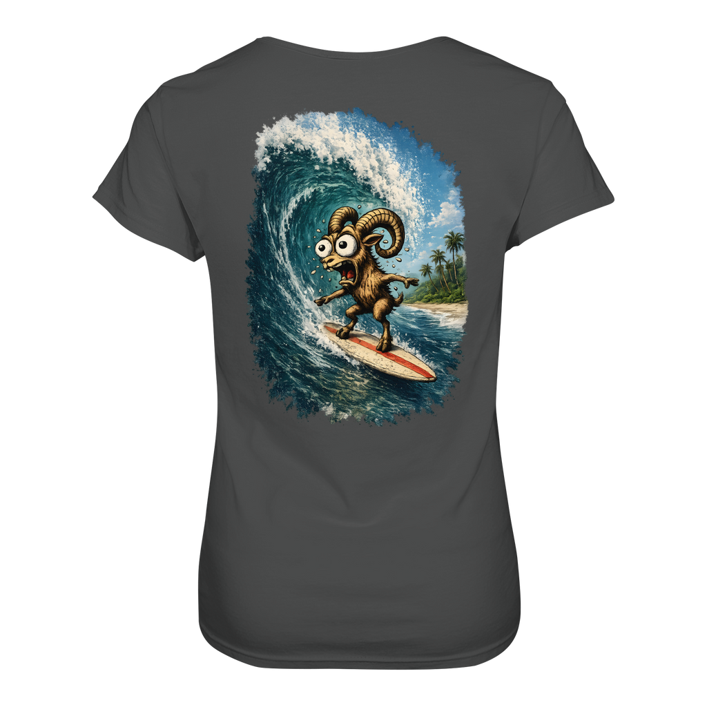 Tiefenblick Urlaub Fun  - Ladies Organic Shirt