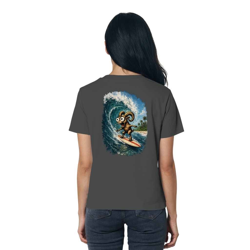 Tiefenblick Urlaub Fun  - Ladies Organic Shirt