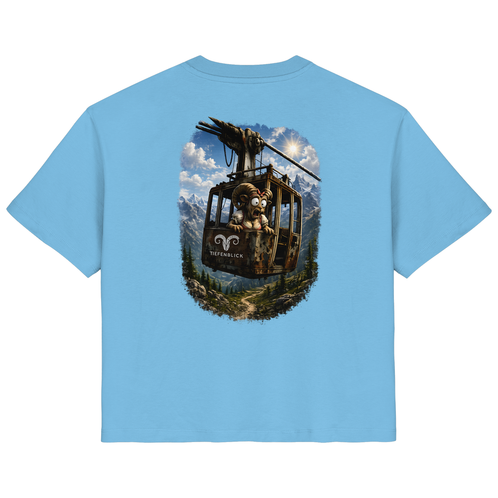 Tiefenblick Gondel Adrenalin Fun - Ladies Organic Shirt