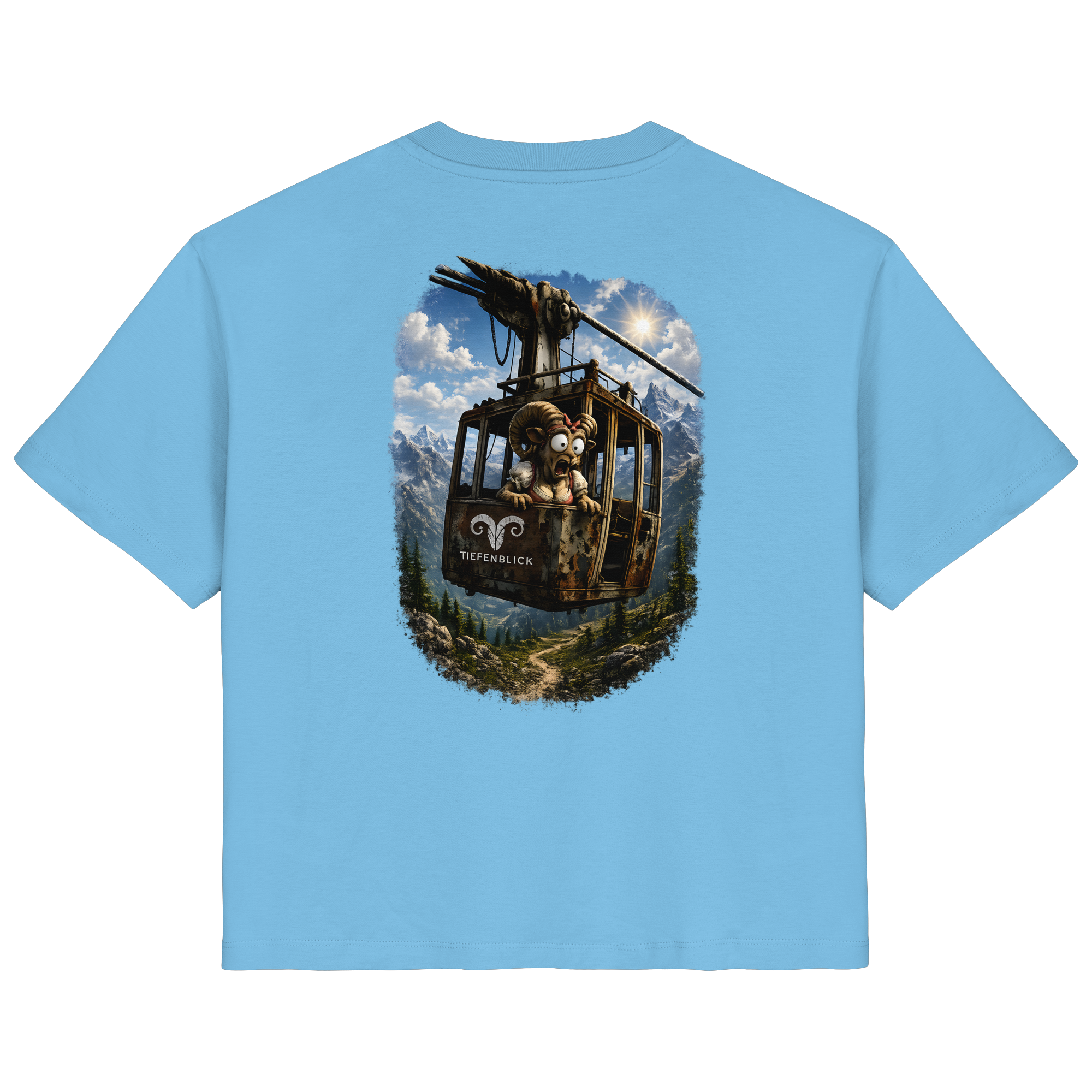 Tiefenblick Gondel Adrenalin Fun - Ladies Organic Shirt