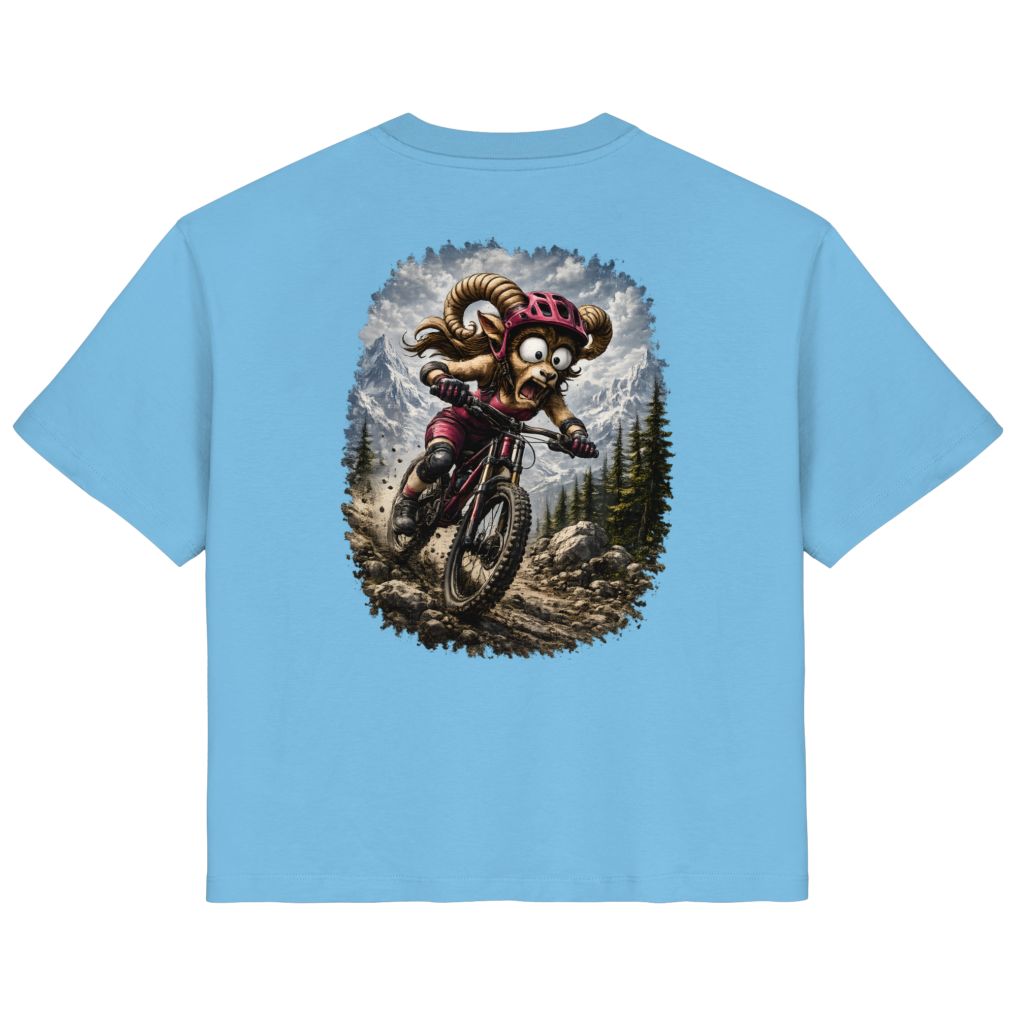 Tiefenblick Downhill - Ladies Organic Shirt