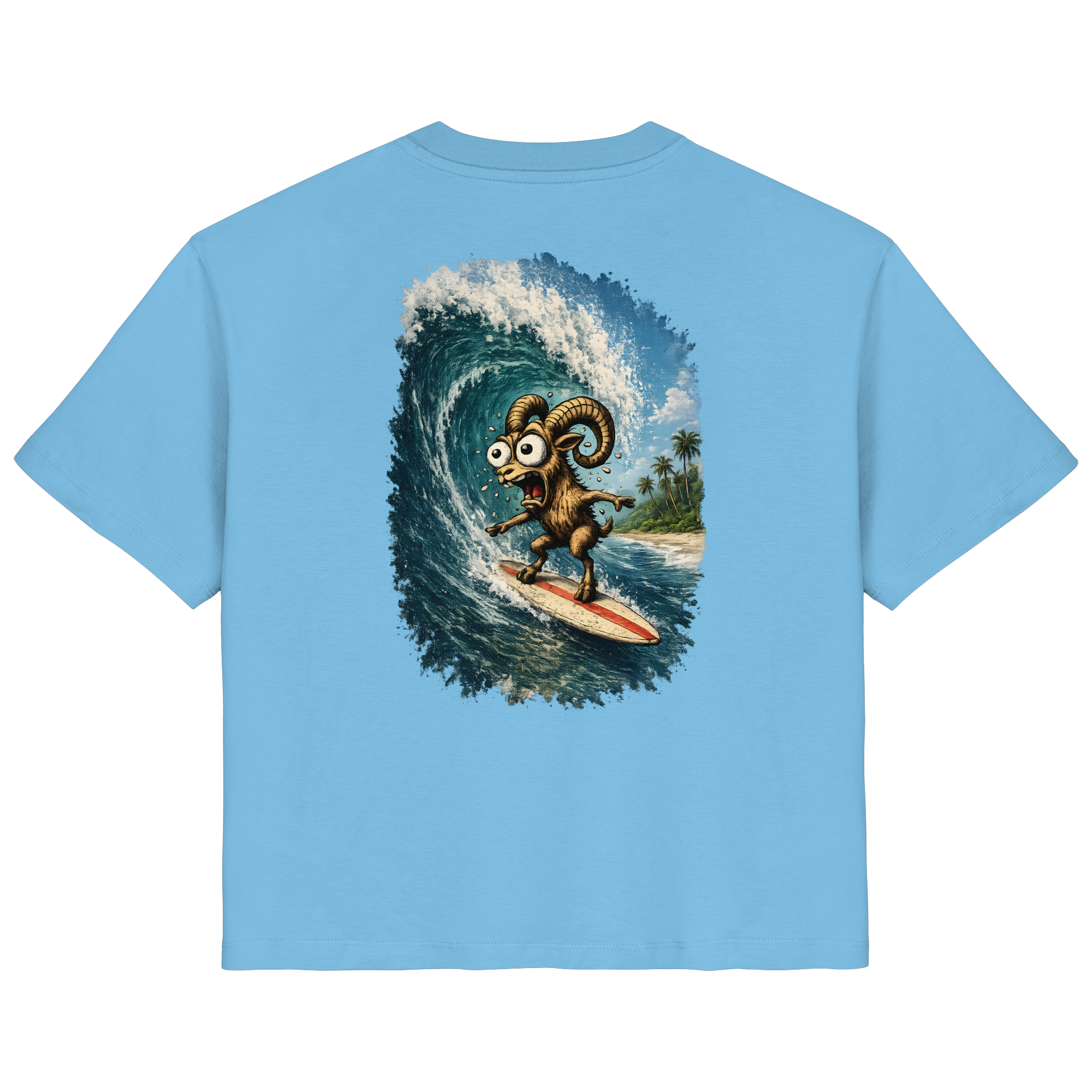 Tiefenblick Urlaub Fun  - Ladies Organic Shirt