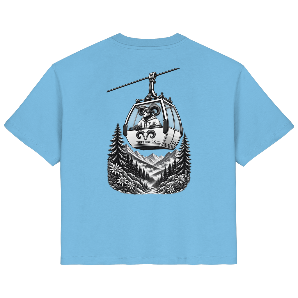 Tiefenblick Gondel Fun  - Ladies Organic Shirt