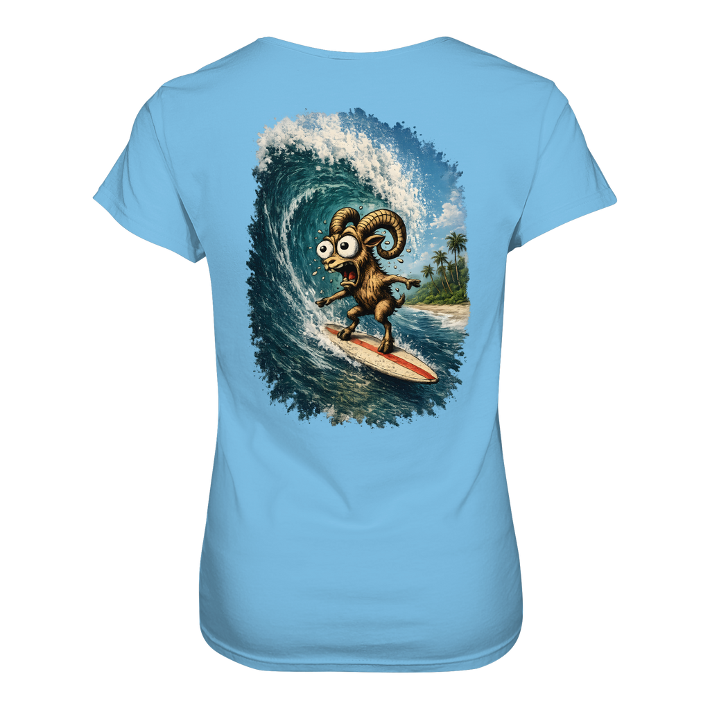 Tiefenblick Urlaub Fun  - Ladies Organic Shirt
