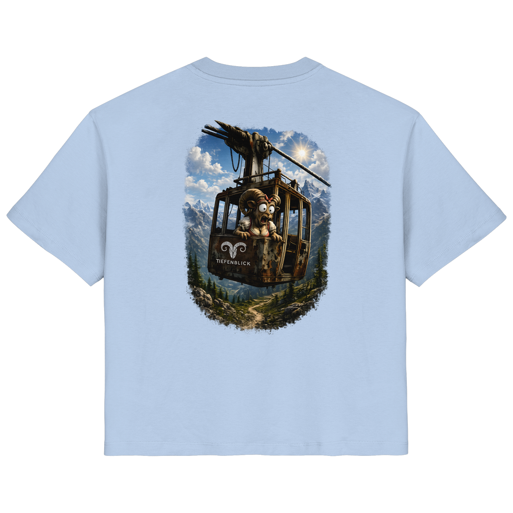 Tiefenblick Gondel Adrenalin Fun - Ladies Organic Shirt