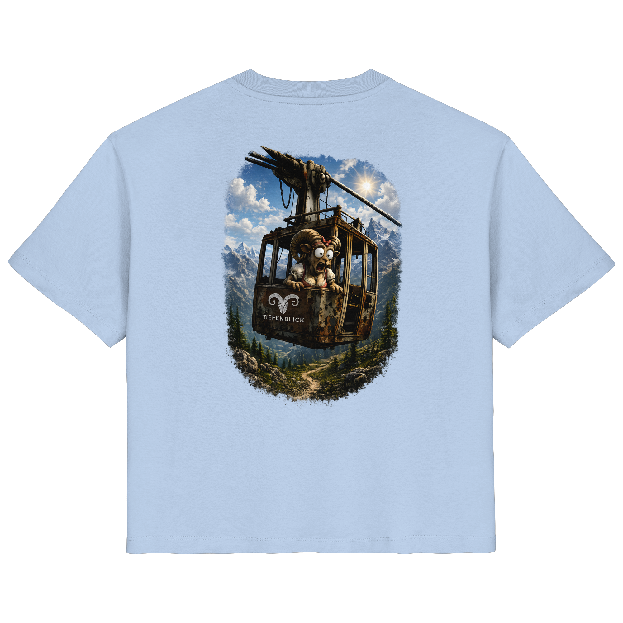 Tiefenblick Gondel Adrenalin Fun - Ladies Organic Shirt
