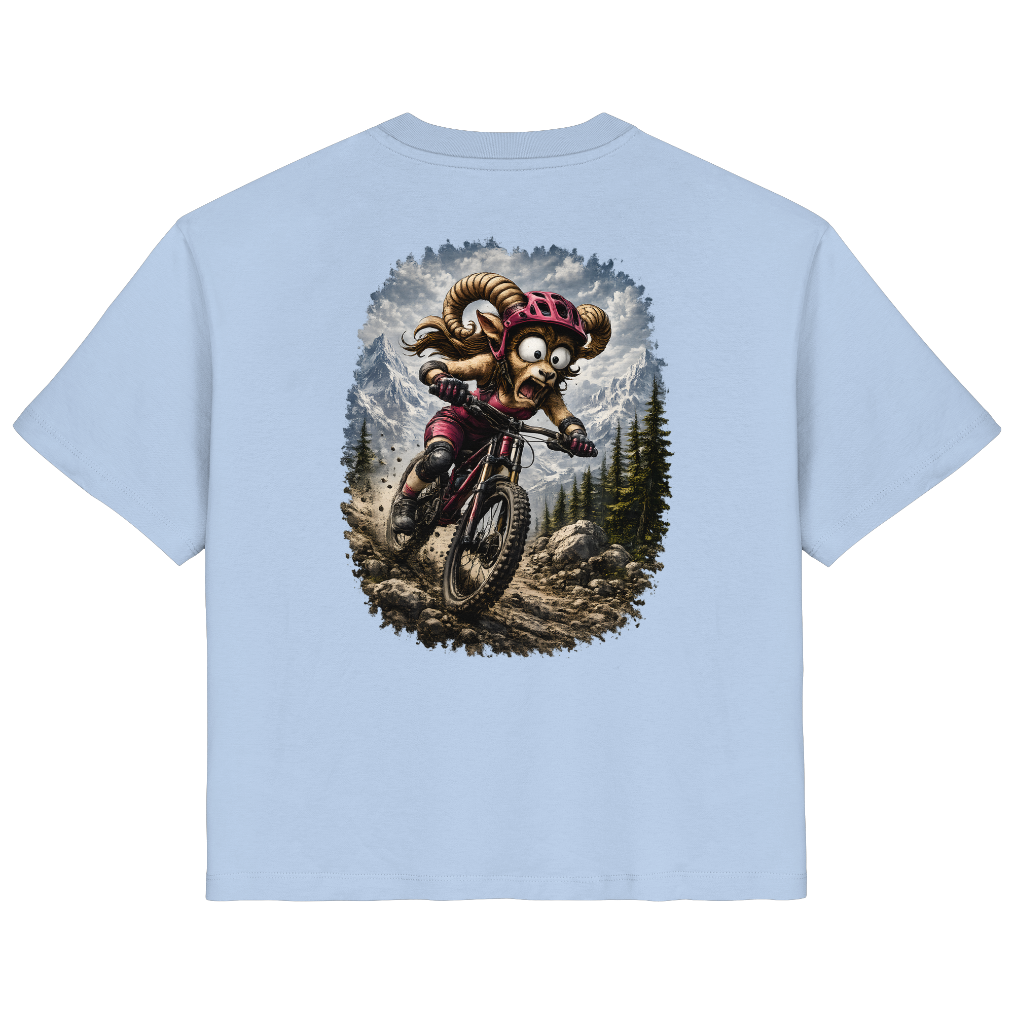 Tiefenblick Downhill - Ladies Organic Shirt