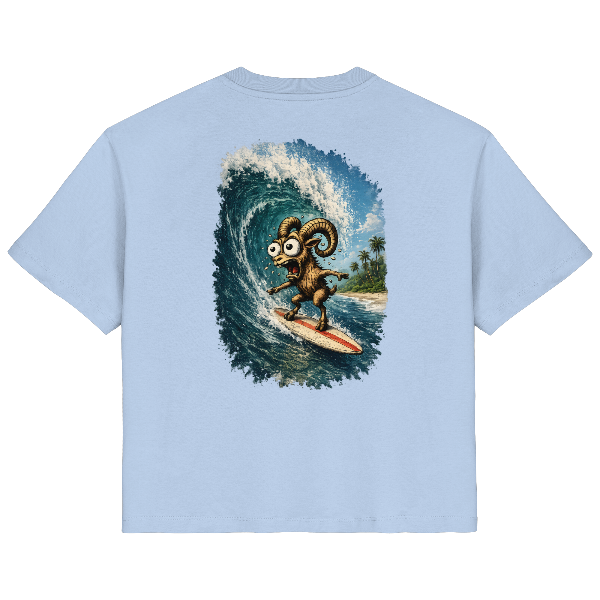 Tiefenblick Urlaub Fun  - Ladies Organic Shirt