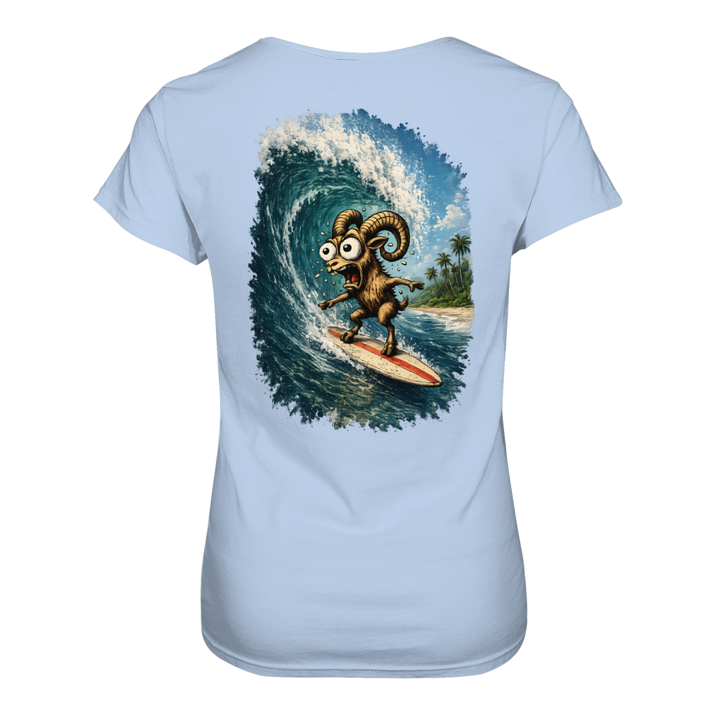 Tiefenblick Urlaub Fun  - Ladies Organic Shirt