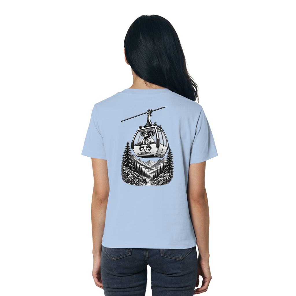 Tiefenblick Gondel Fun  - Ladies Organic Shirt