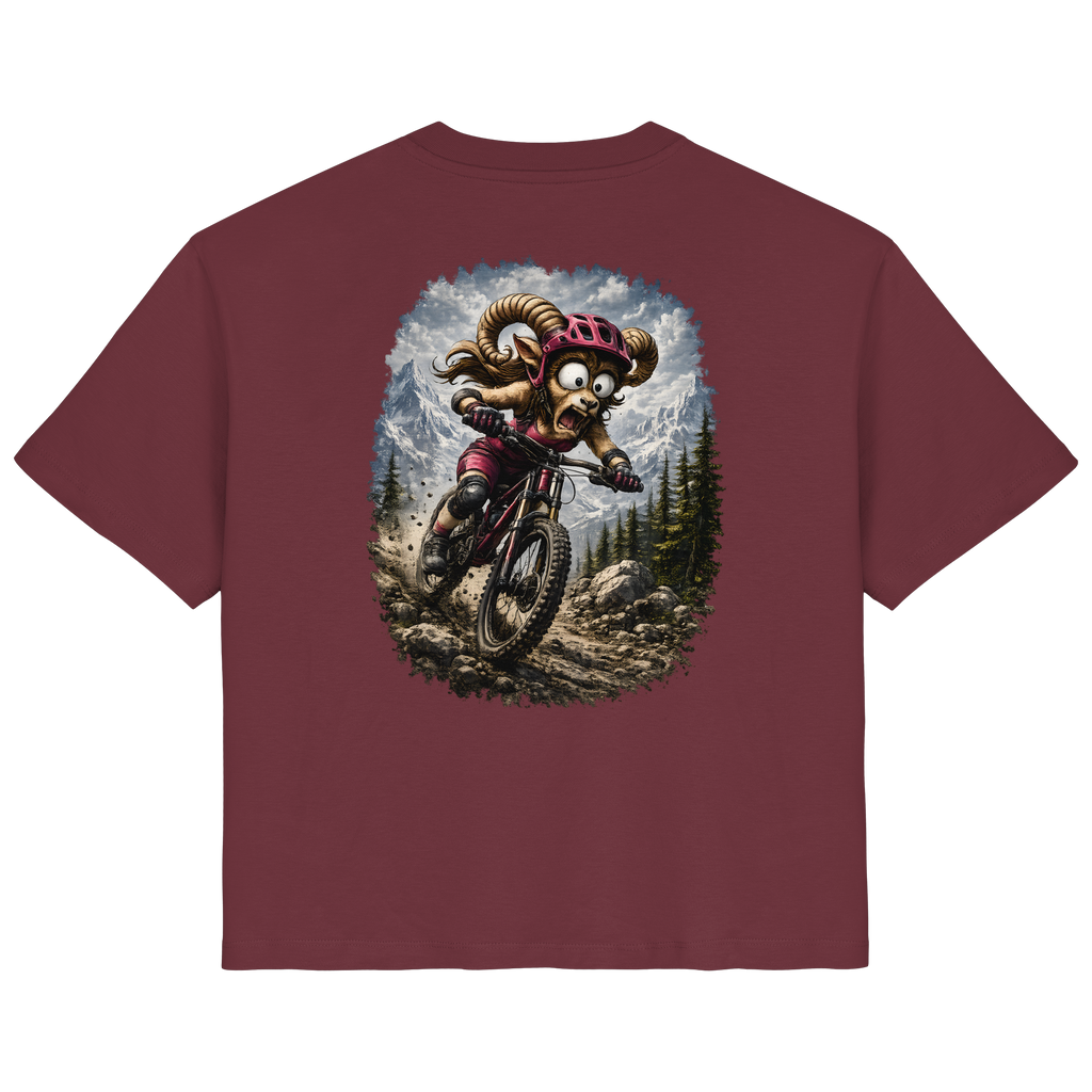 Tiefenblick Downhill - Ladies Organic Shirt
