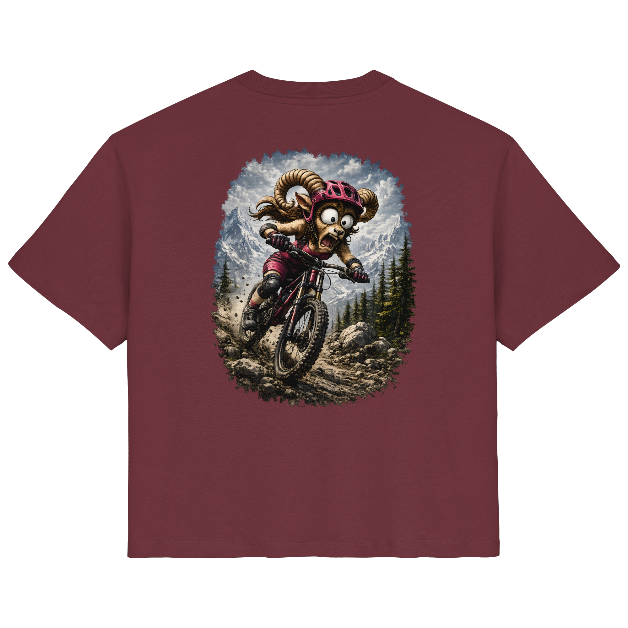 Tiefenblick Downhill - Ladies Organic Shirt