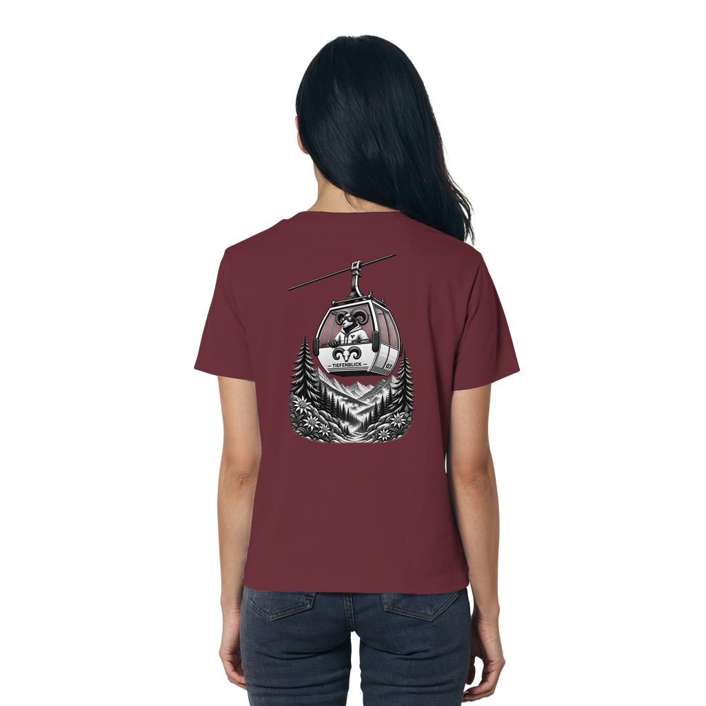Tiefenblick Gondel Fun  - Ladies Organic Shirt