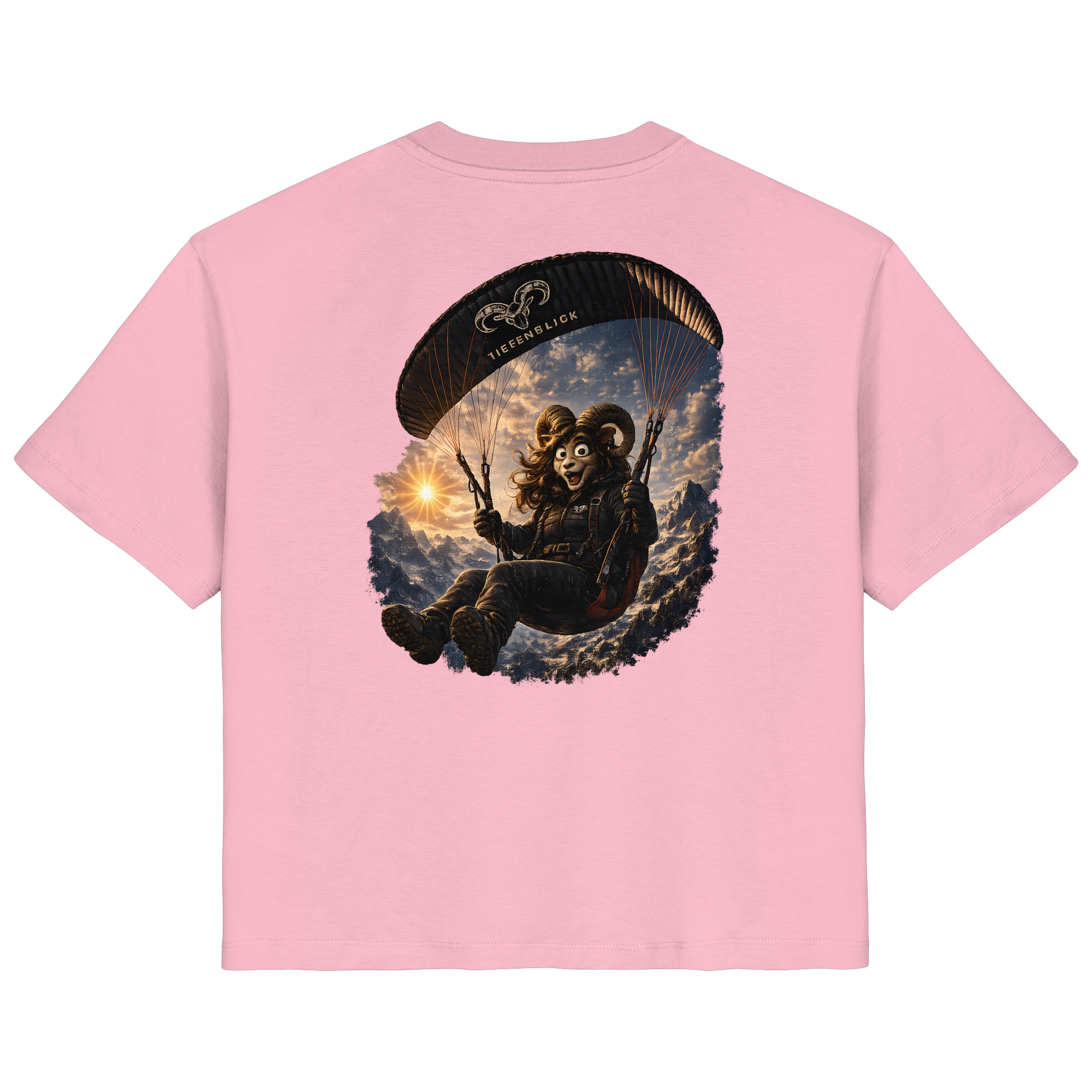 Tiefenblick Paraglider (Frau) - Ladies Organic Shirt