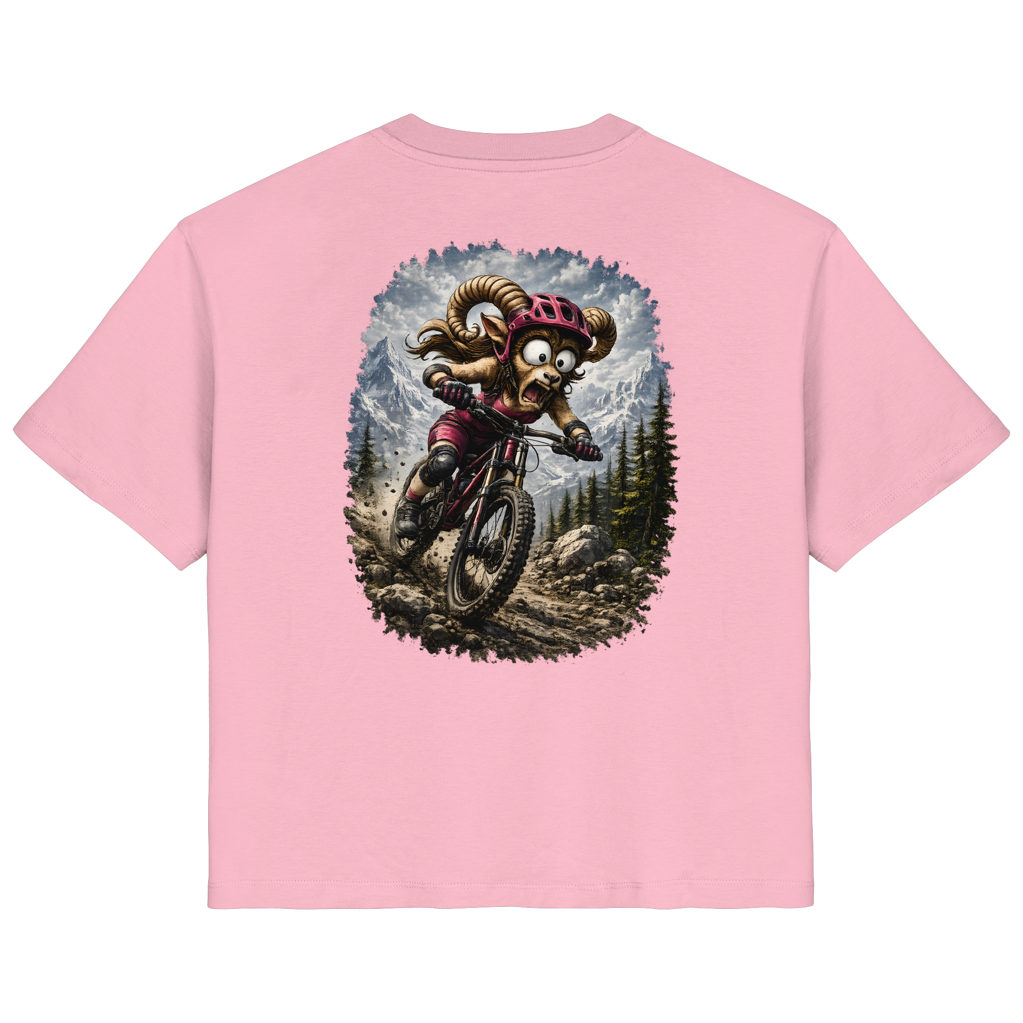 Tiefenblick Downhill - Ladies Organic Shirt