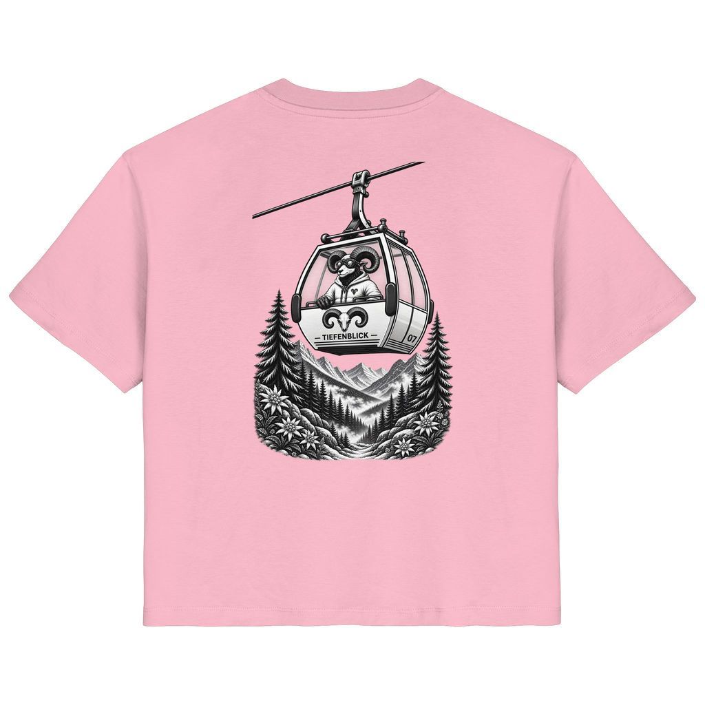 Tiefenblick Gondel Fun  - Ladies Organic Shirt