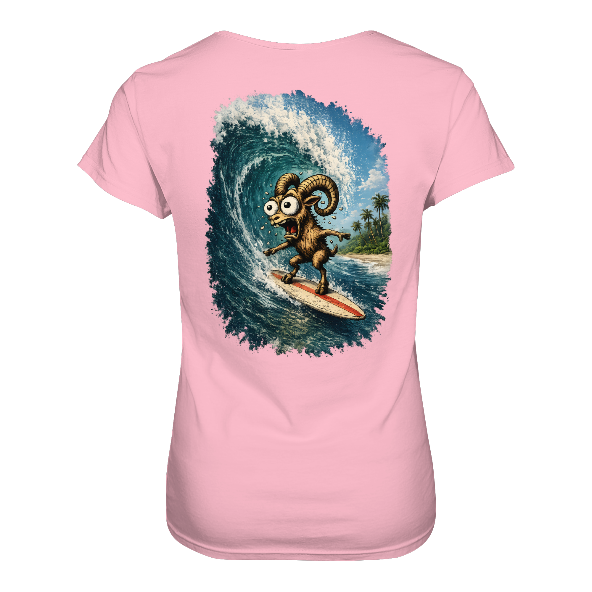 Tiefenblick Urlaub Fun  - Ladies Organic Shirt