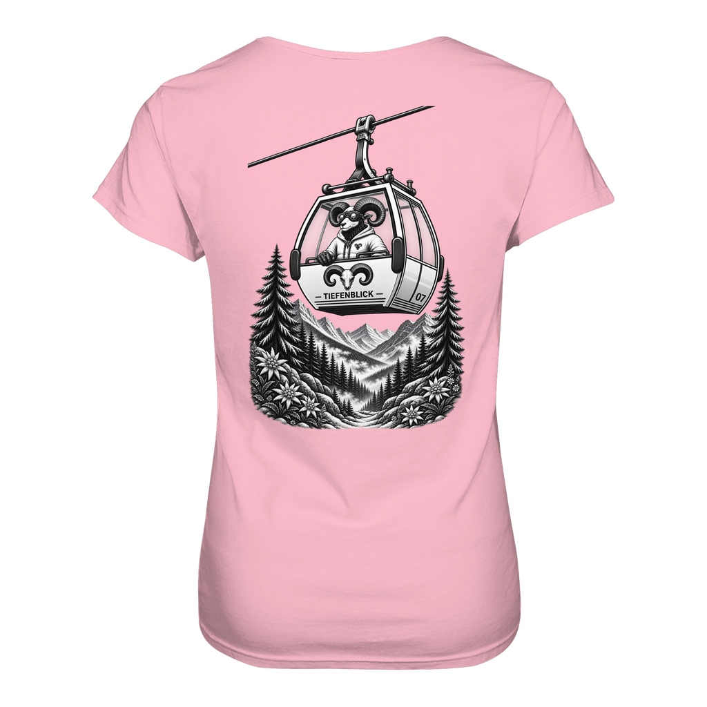Tiefenblick Gondel Fun  - Ladies Organic Shirt