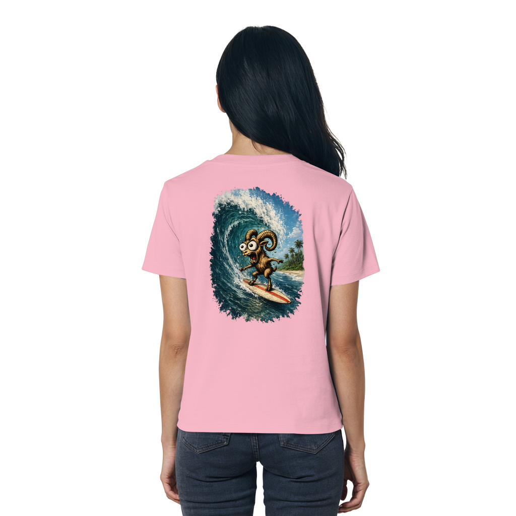 Tiefenblick Urlaub Fun  - Ladies Organic Shirt
