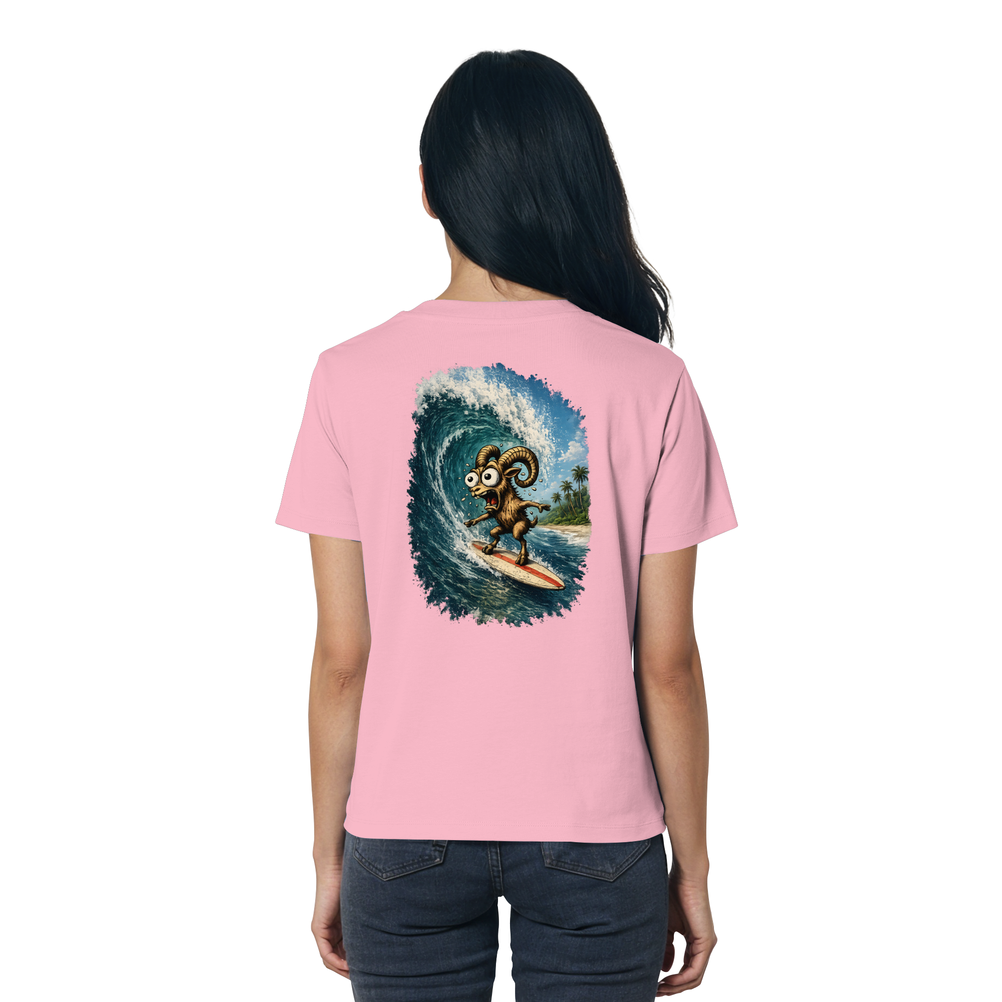 Tiefenblick Urlaub Fun  - Ladies Organic Shirt