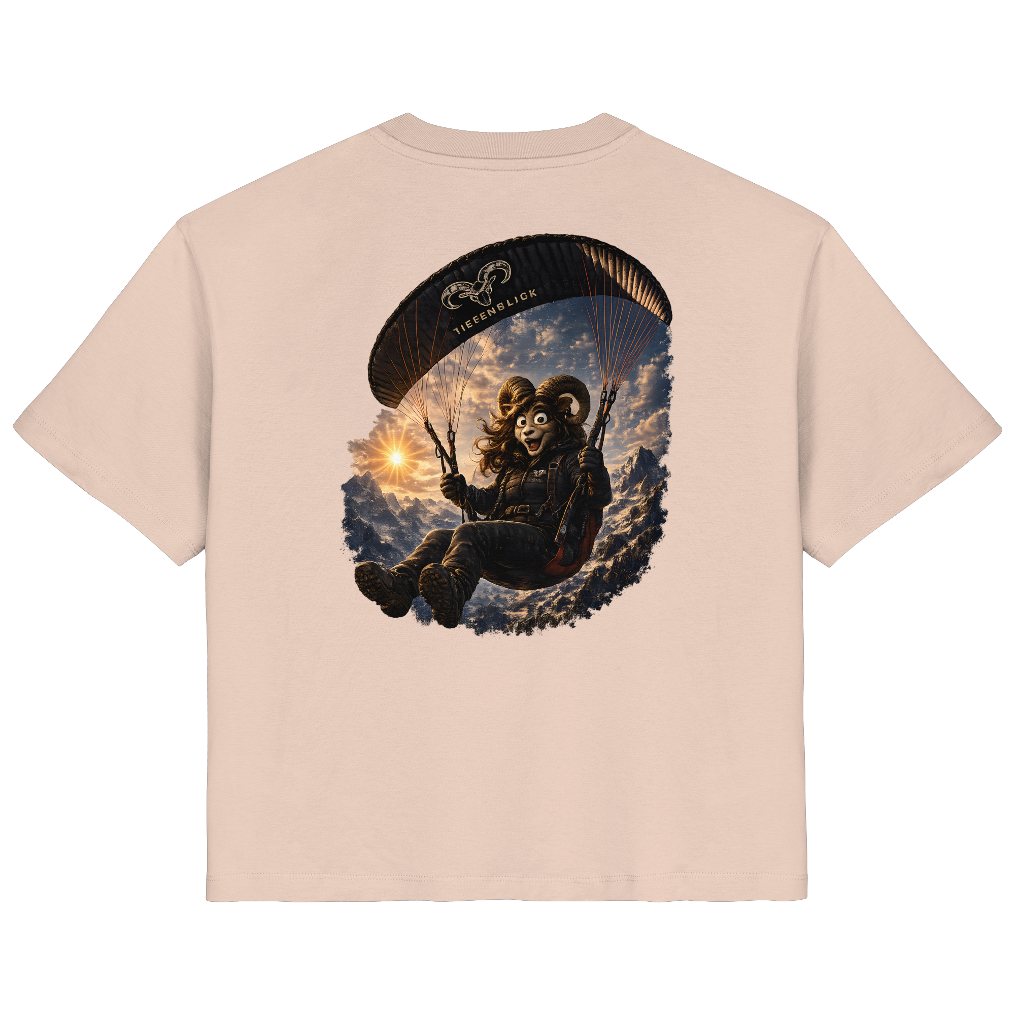 Tiefenblick Paraglider (Frau) - Ladies Organic Shirt