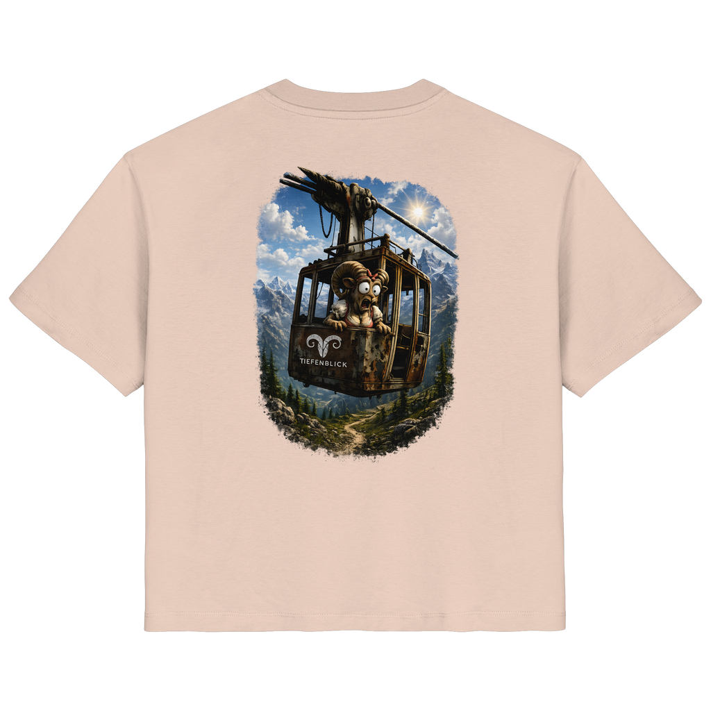 Tiefenblick Adrenalin Gondel Fun - Ladies Organic Shirt