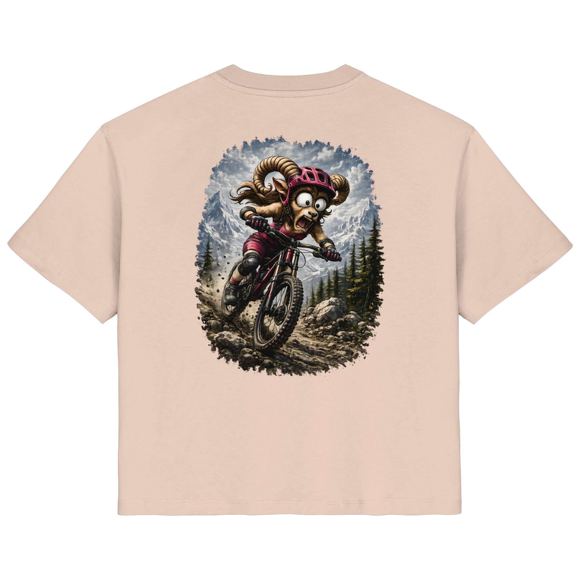 Tiefenblick Downhill - Ladies Organic Shirt