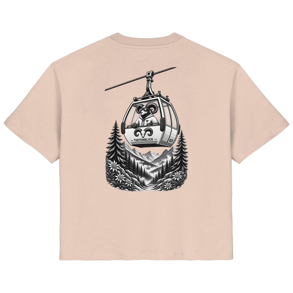 Tiefenblick Gondel Fun  - Ladies Organic Shirt