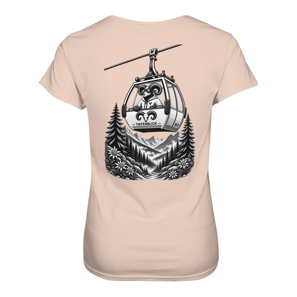 Tiefenblick Gondel Fun  - Ladies Organic Shirt