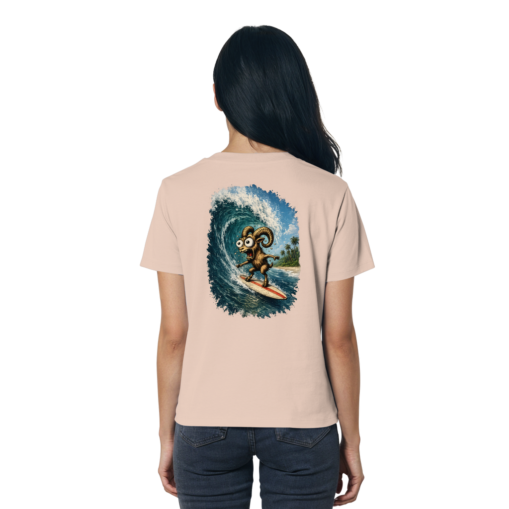 Tiefenblick Urlaub Fun  - Ladies Organic Shirt