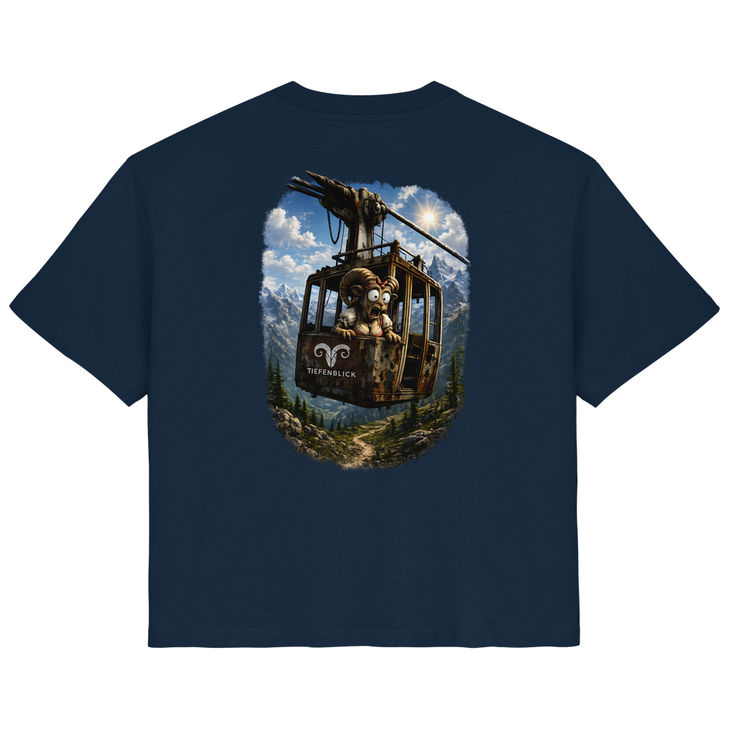 Tiefenblick Gondel Adrenalin Fun - Ladies Organic Shirt