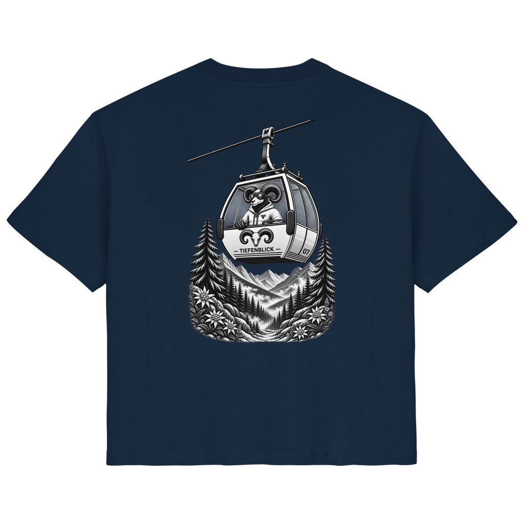 Tiefenblick Gondel Fun  - Ladies Organic Shirt