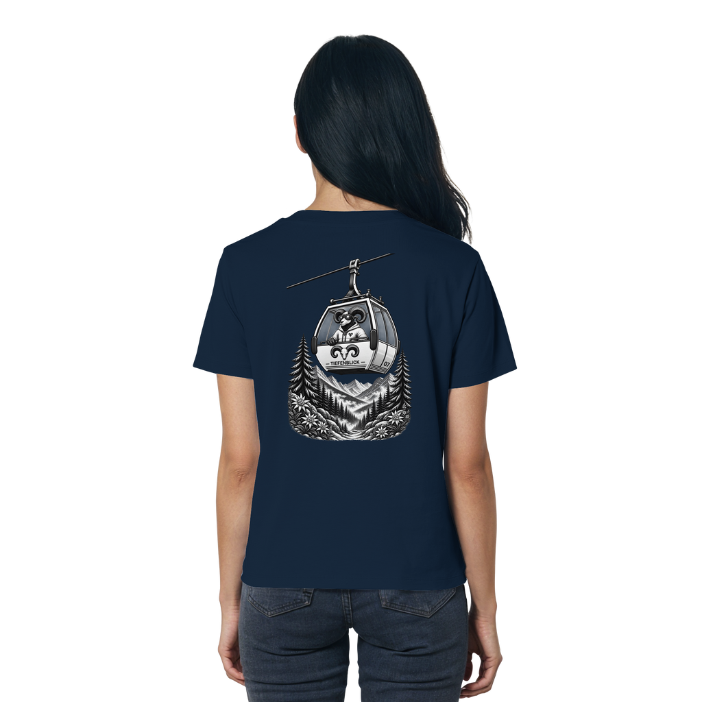 Tiefenblick Gondel Fun  - Ladies Organic Shirt