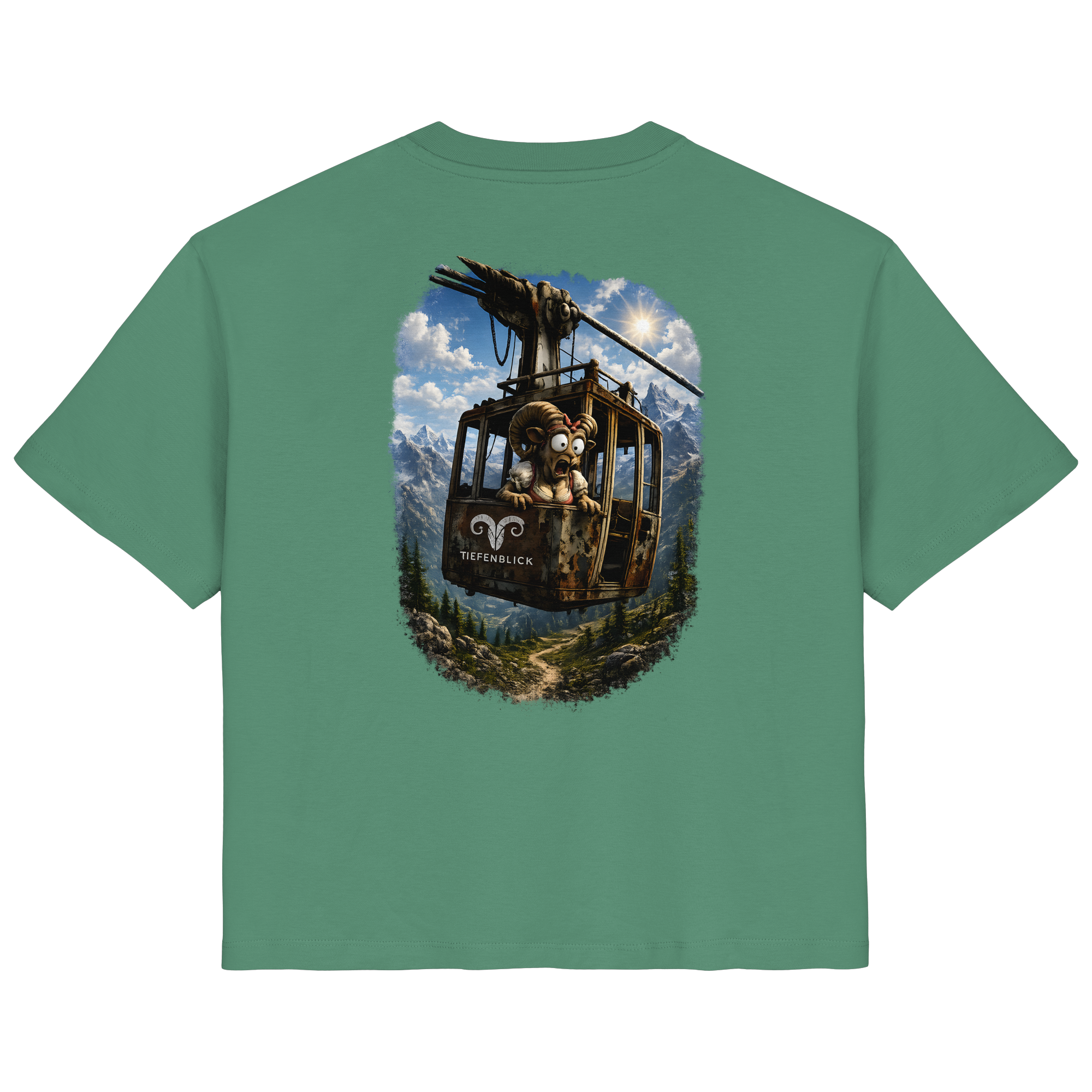 Tiefenblick Gondel Adrenalin Fun - Ladies Organic Shirt