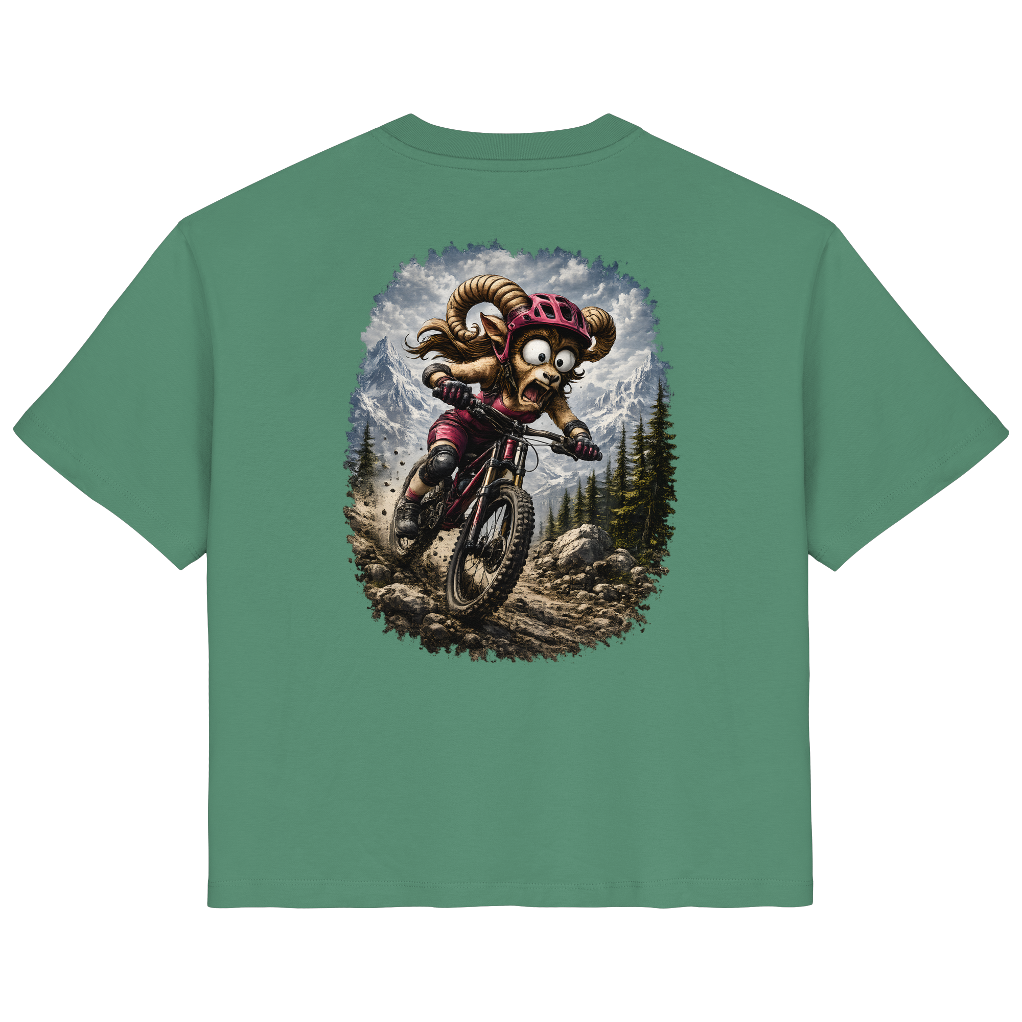 Tiefenblick Downhill - Ladies Organic Shirt