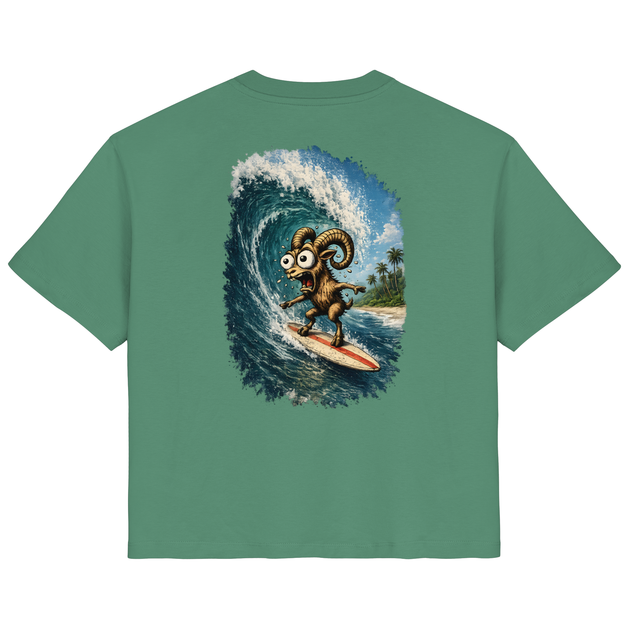 Tiefenblick Urlaub Fun  - Ladies Organic Shirt