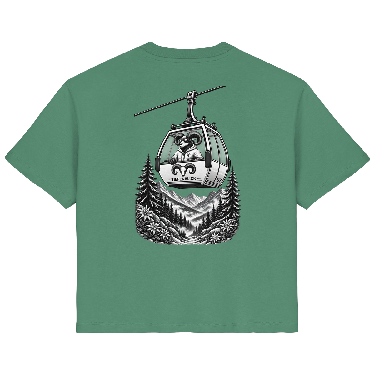 Tiefenblick Gondel Fun  - Ladies Organic Shirt