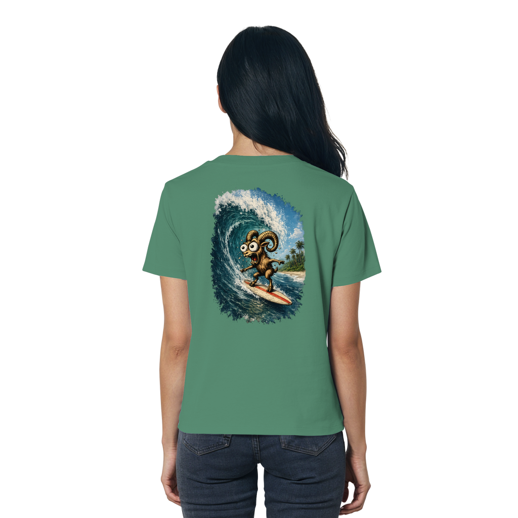 Tiefenblick Urlaub Fun  - Ladies Organic Shirt