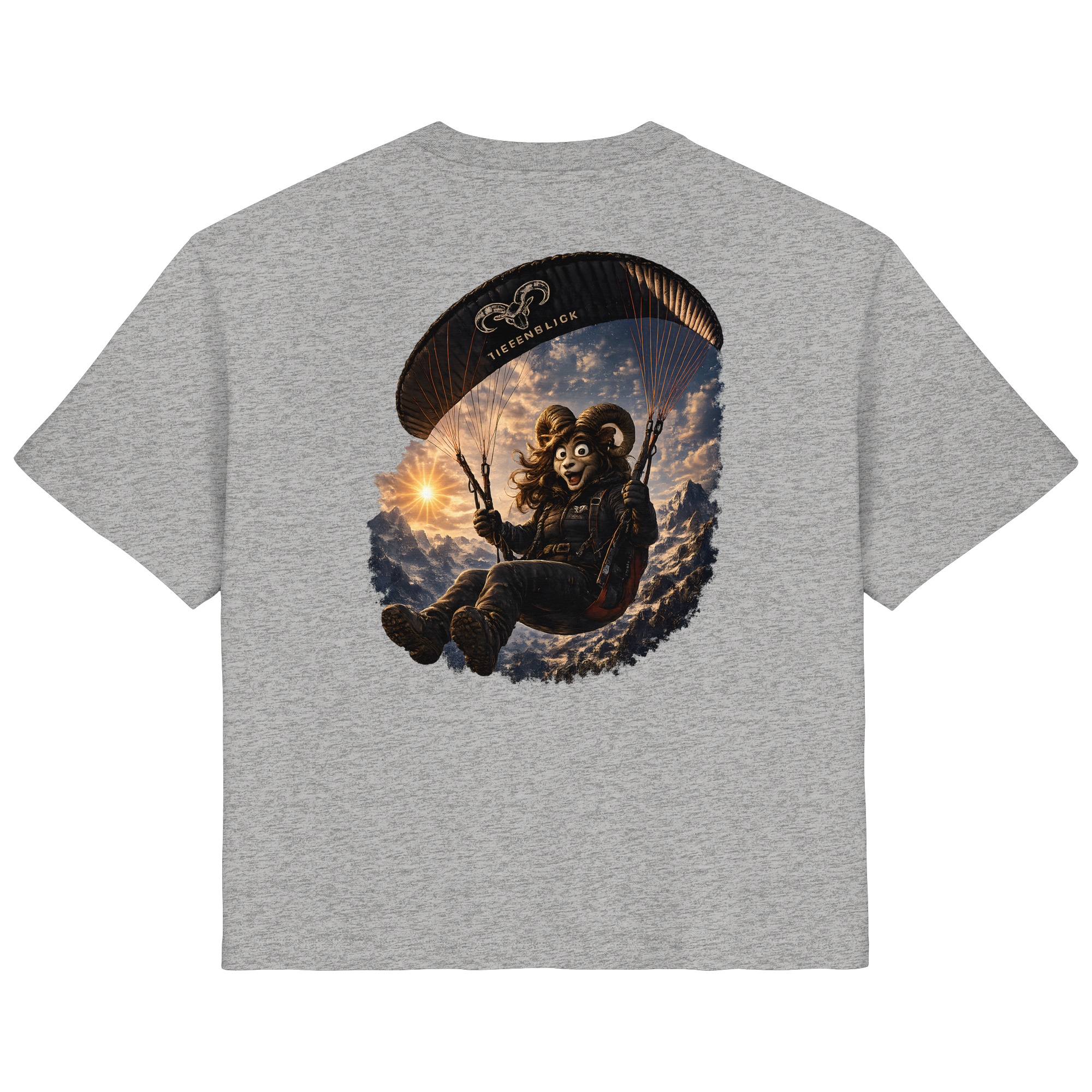 Tiefenblick Paraglider (Frau) - Ladies Organic Shirt