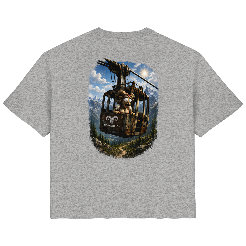 Tiefenblick Gondel Adrenalin Fun - Ladies Organic Shirt