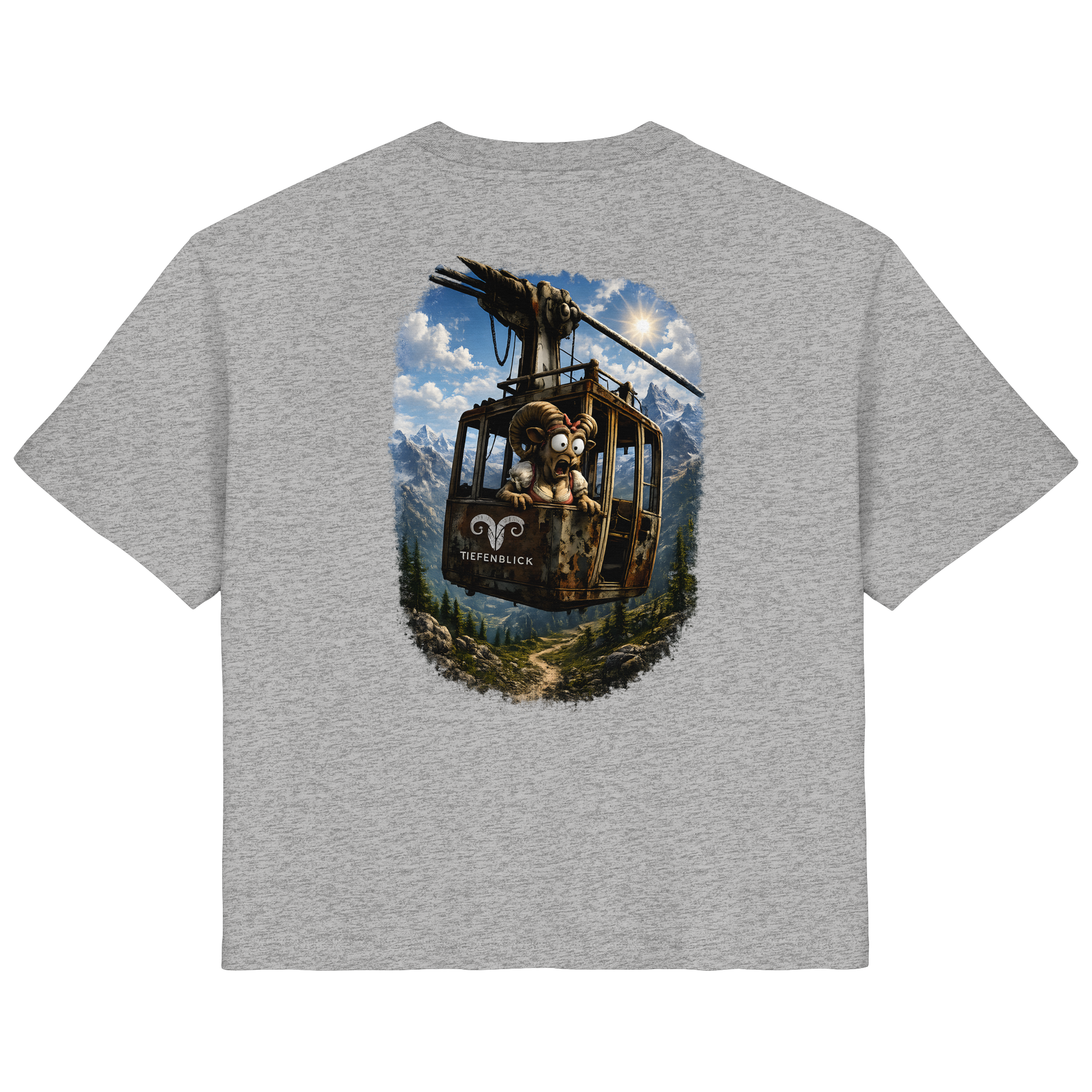 Tiefenblick Gondel Adrenalin Fun - Ladies Organic Shirt