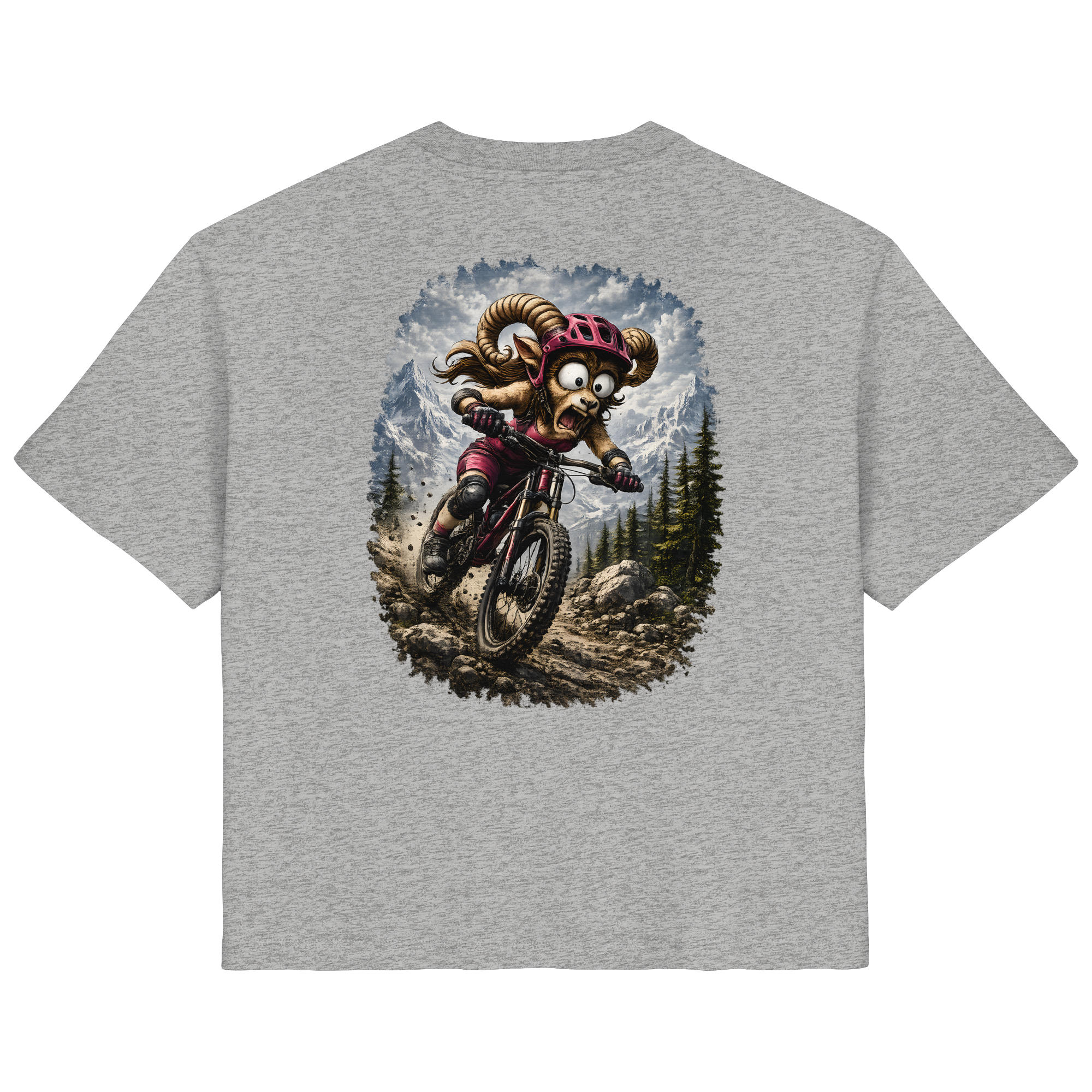 Tiefenblick Downhill - Ladies Organic Shirt
