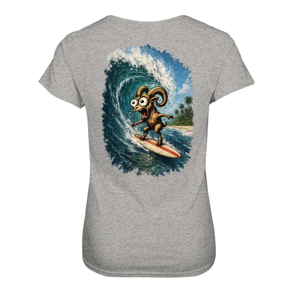 Tiefenblick Urlaub Fun  - Ladies Organic Shirt