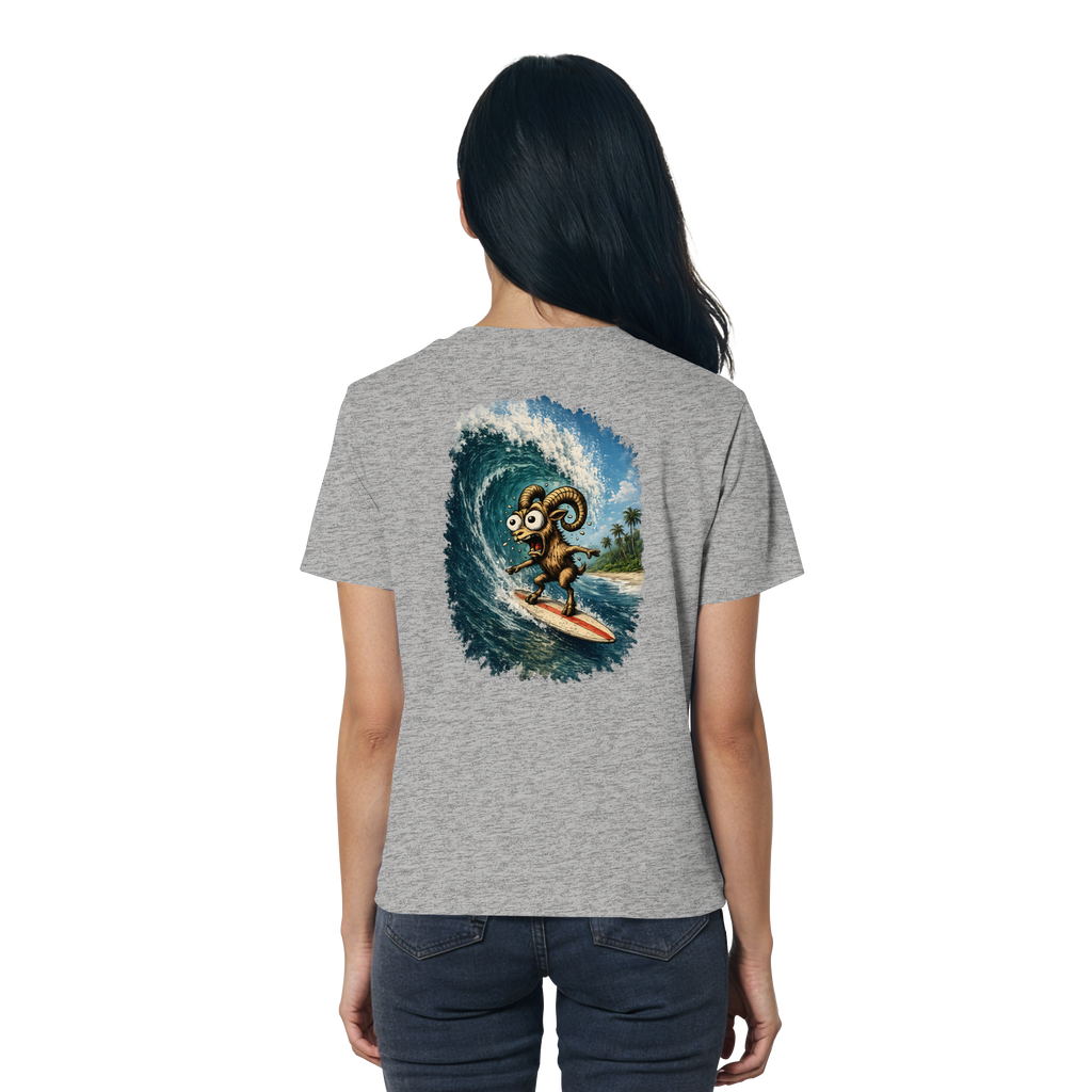 Tiefenblick Urlaub Fun  - Ladies Organic Shirt