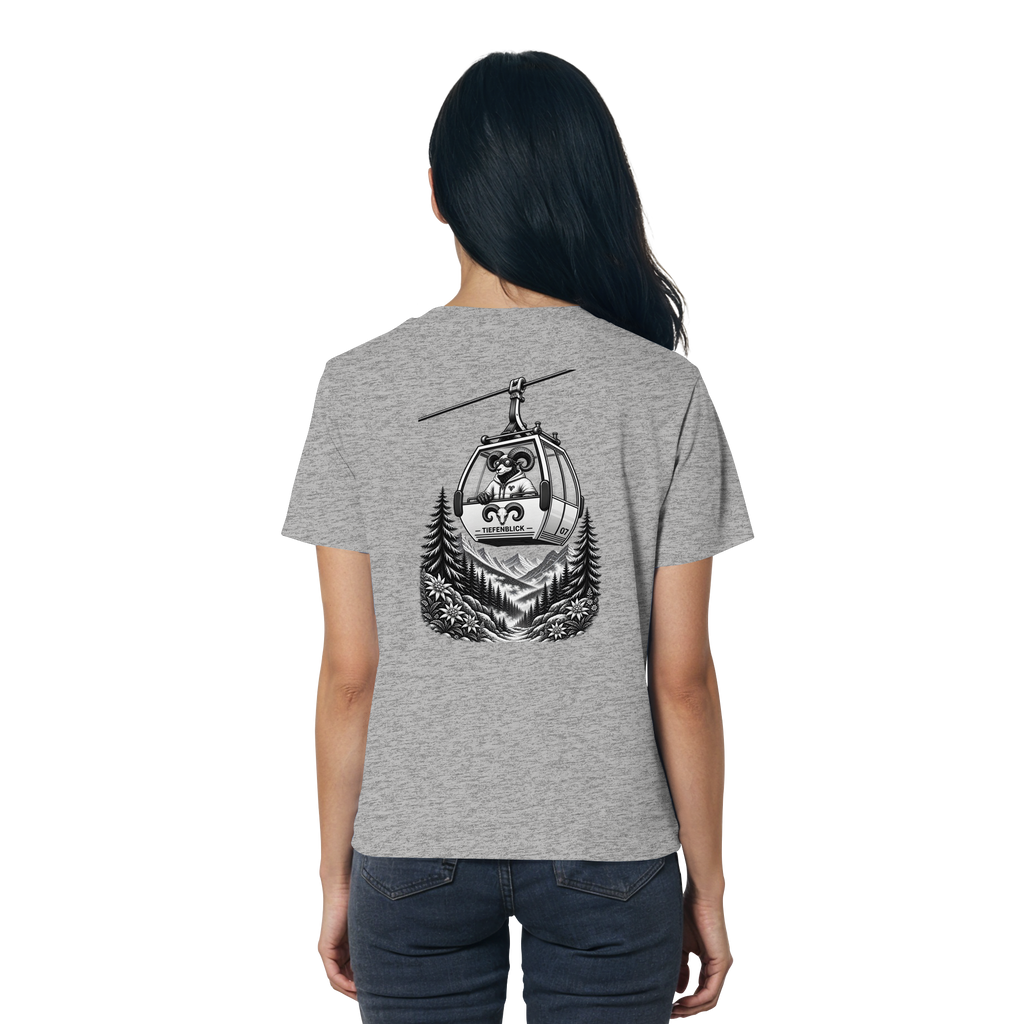 Tiefenblick Gondel Fun  - Ladies Organic Shirt