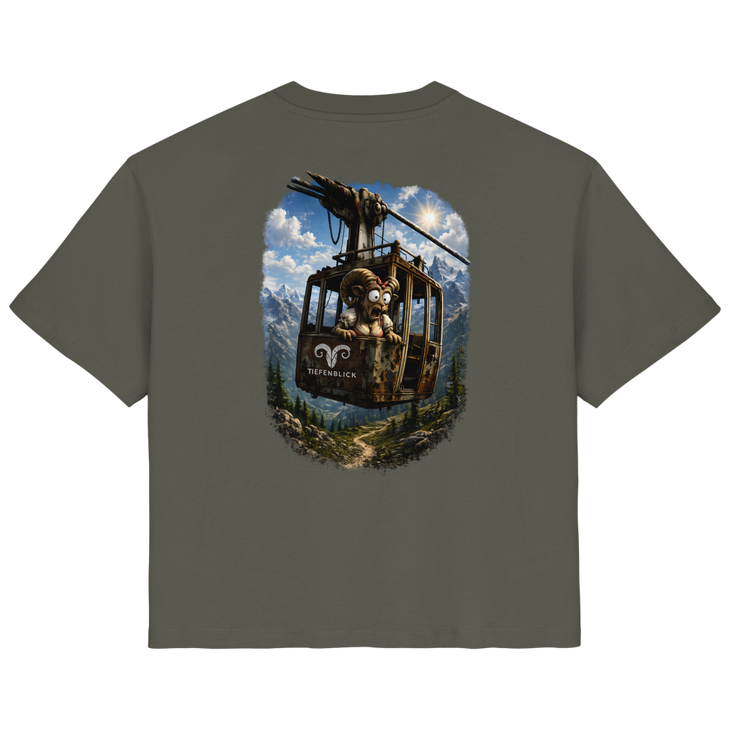 Tiefenblick Gondel Adrenalin Fun - Ladies Organic Shirt