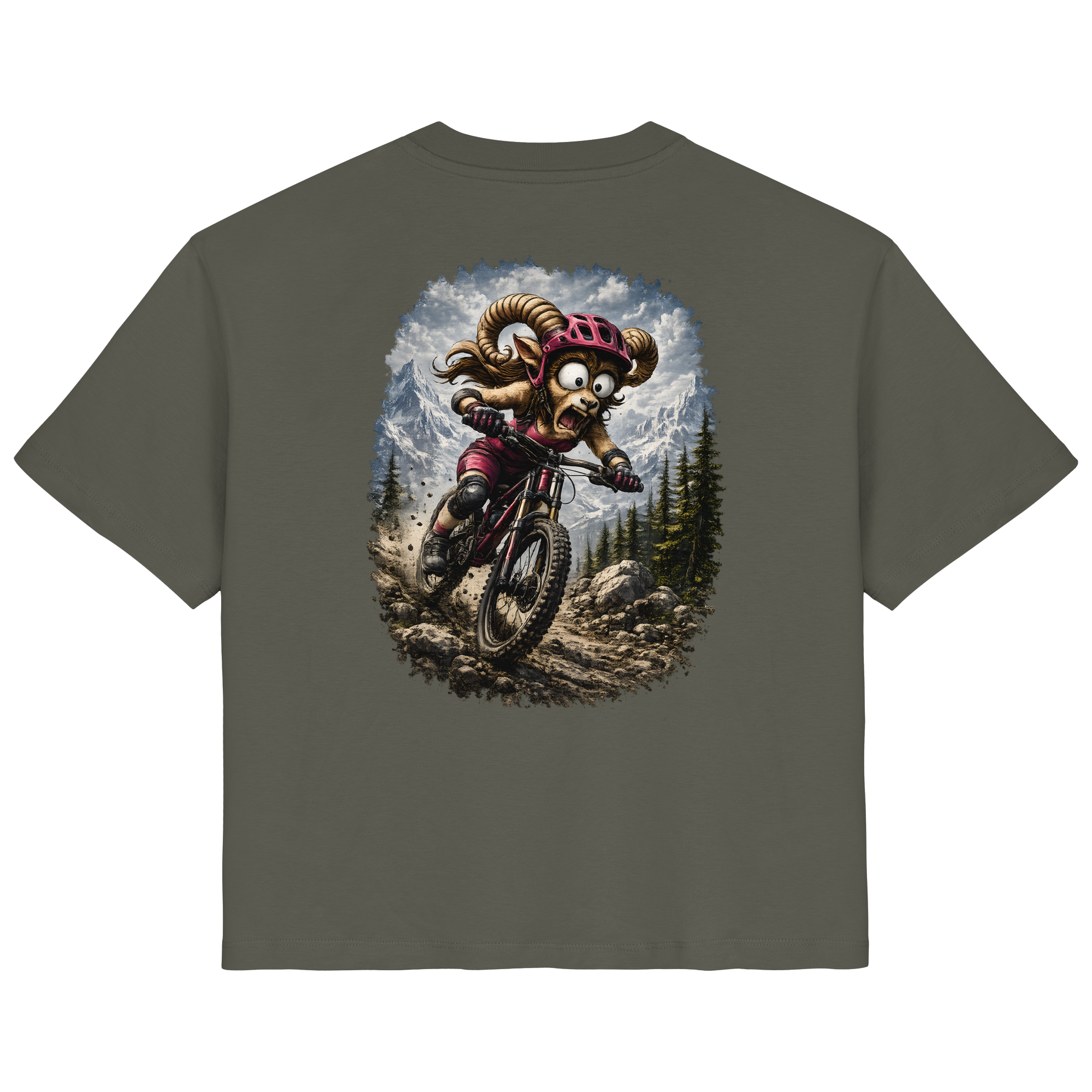 Tiefenblick Downhill - Ladies Organic Shirt